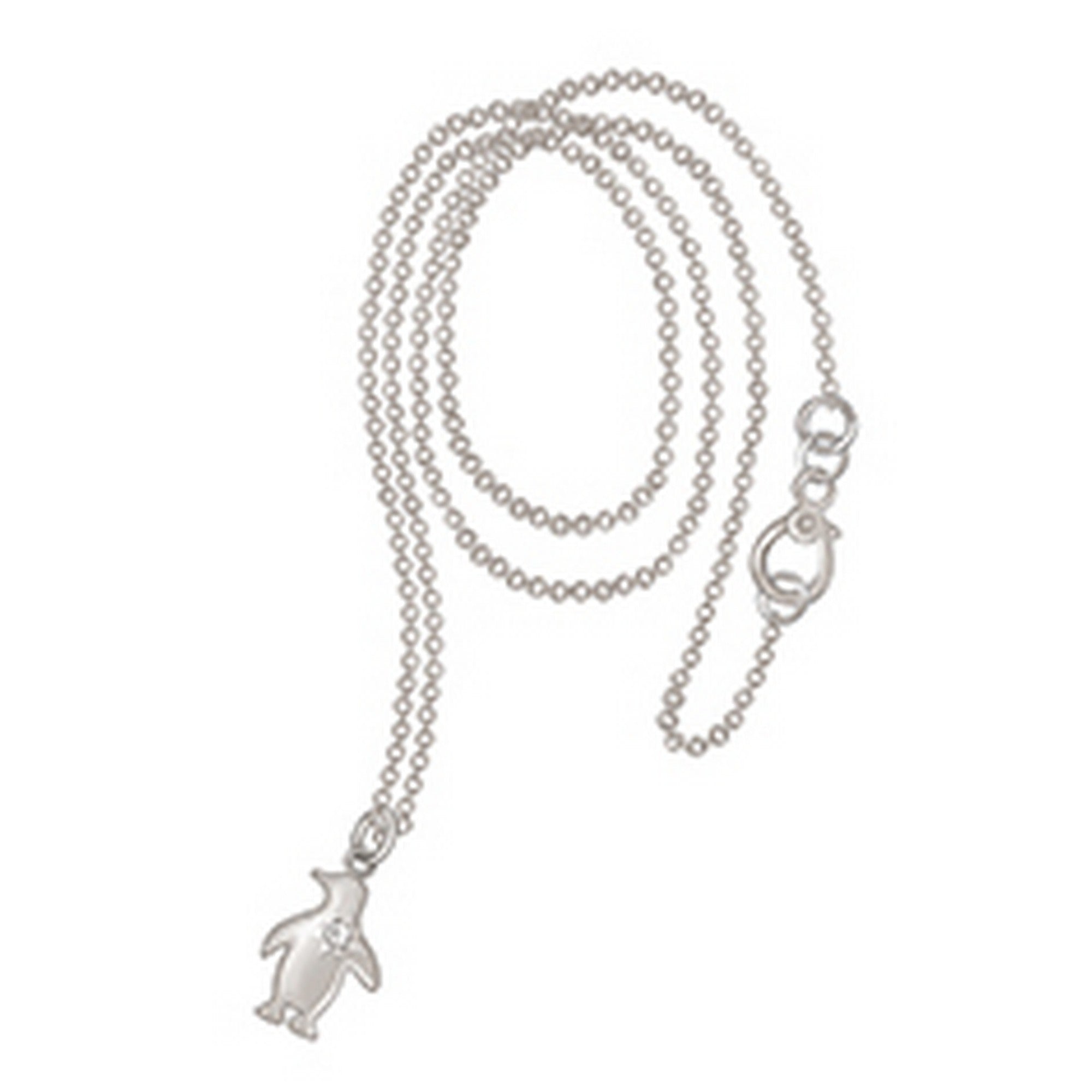 Collier Dodo Nature en or blanc 18K - Or Blanc