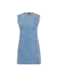 Robe courte fuselée - Light Blue
