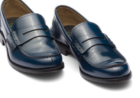 Pembrey Loafers - Navy Blue Smoked Bookbinder