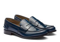 Pembrey Loafers - Navy Blue Smoked Bookbinder