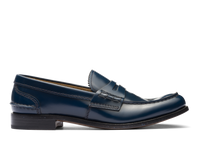 Pembrey Loafers - Navy Blue Smoked Bookbinder