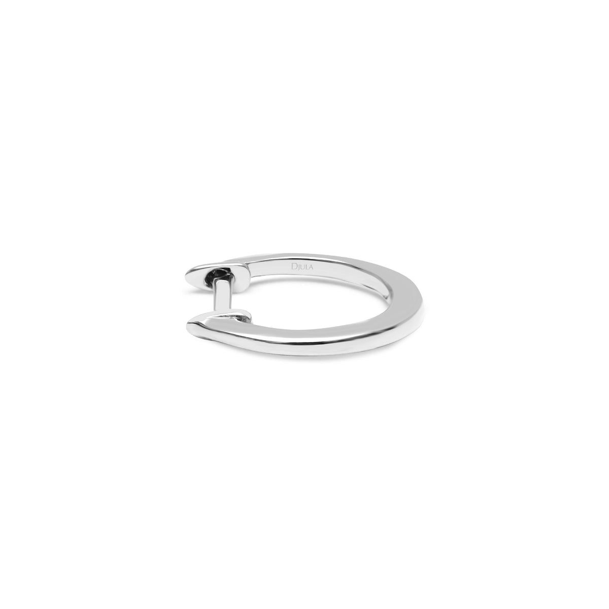 BOUCLES D OREILLES  OR BLANC
