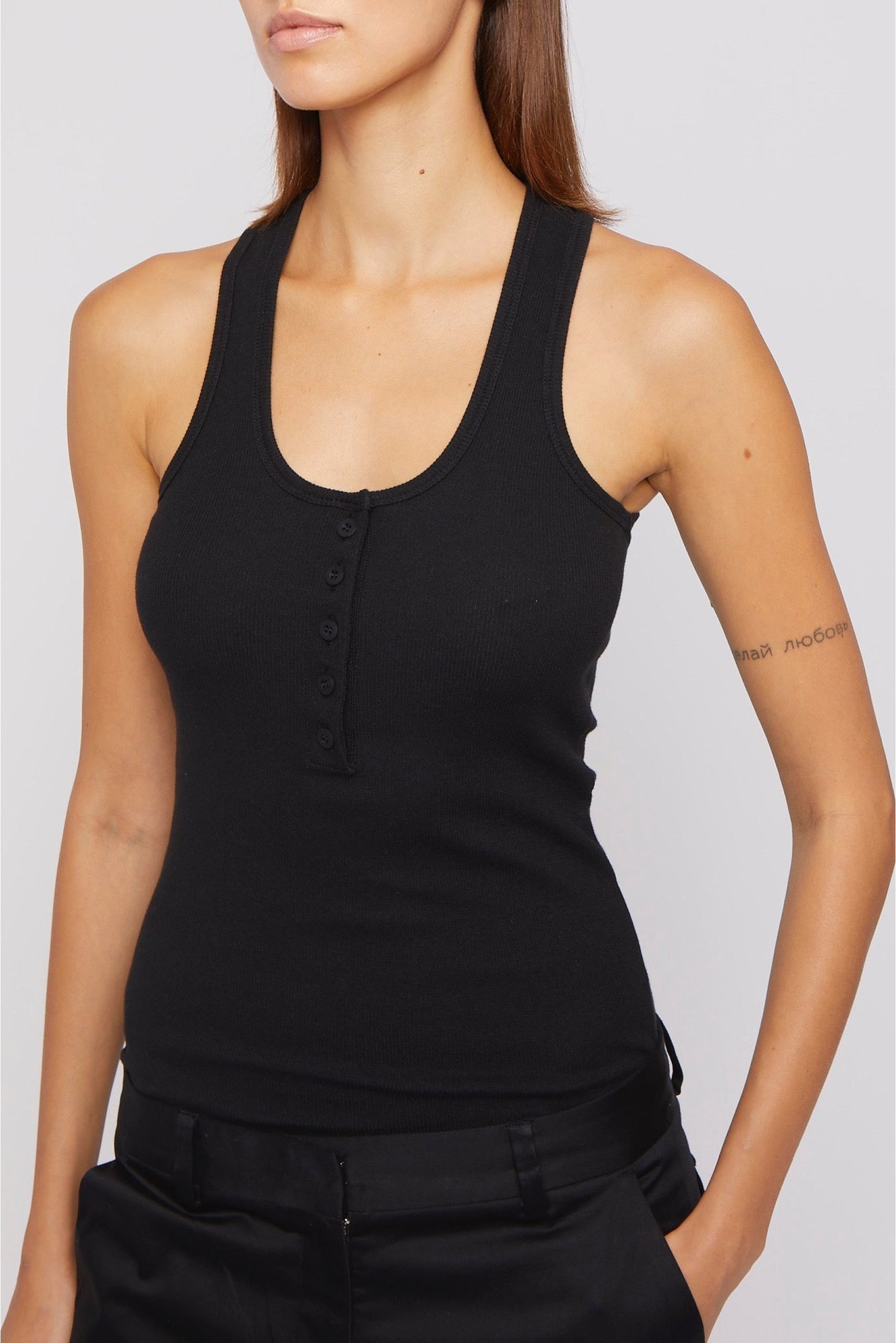 Débardeur Debby sans manches - Black