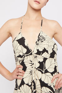 Robe Debo coupe evasée - Red