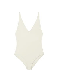 Maillot une pièce à col profond - Tofu