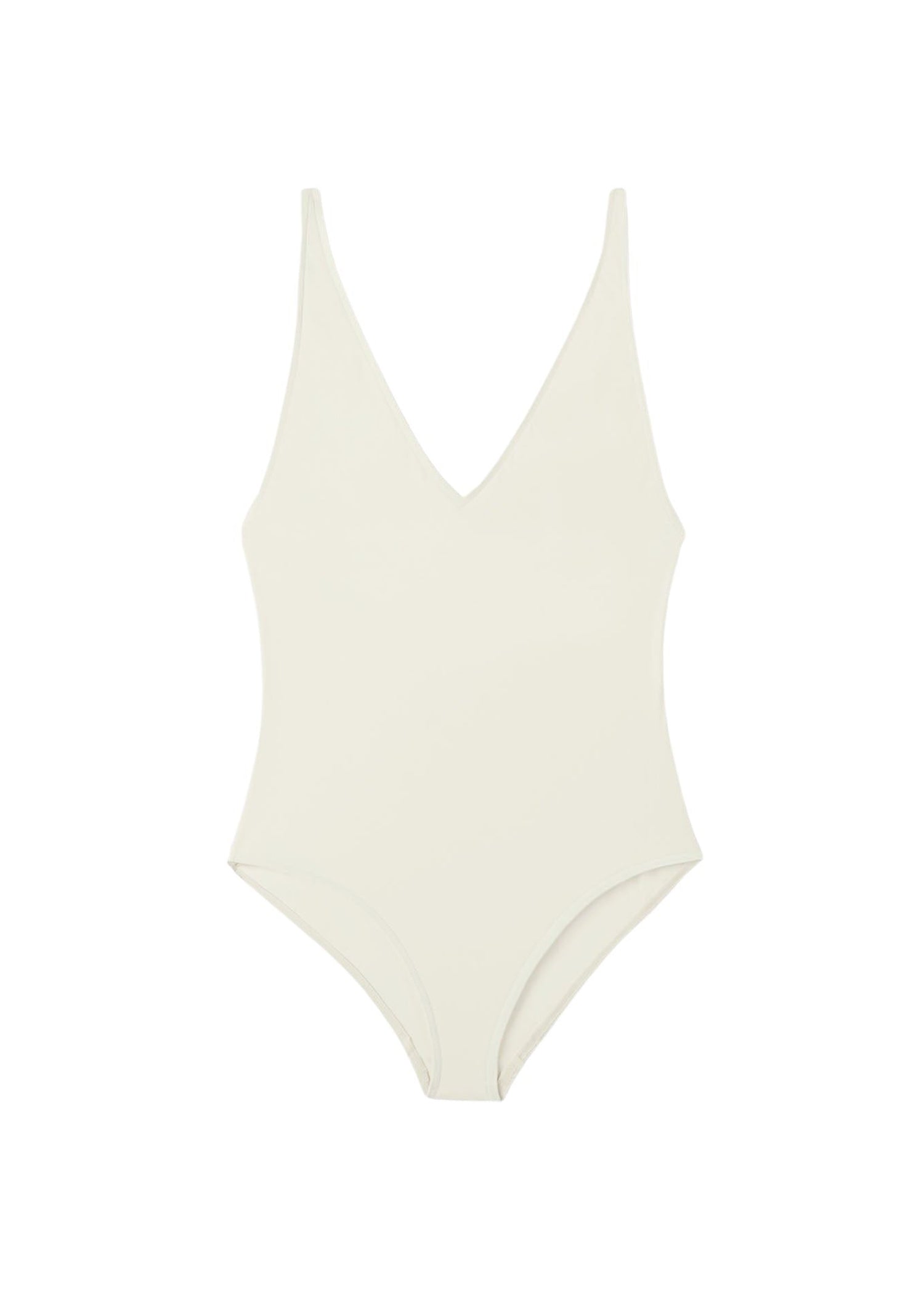 Maillot une pièce à col profond - Tofu
