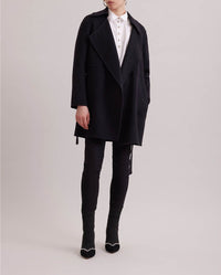 Manteau Delacroix en laine - Black