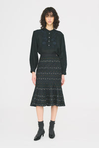 Blouse Delbir - Dark Green
