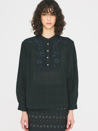 Blouse Delbir - Dark Green