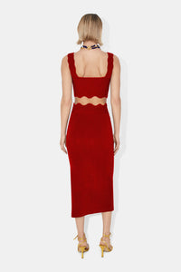 Delia Scalloped Skirt - Rougepiaf