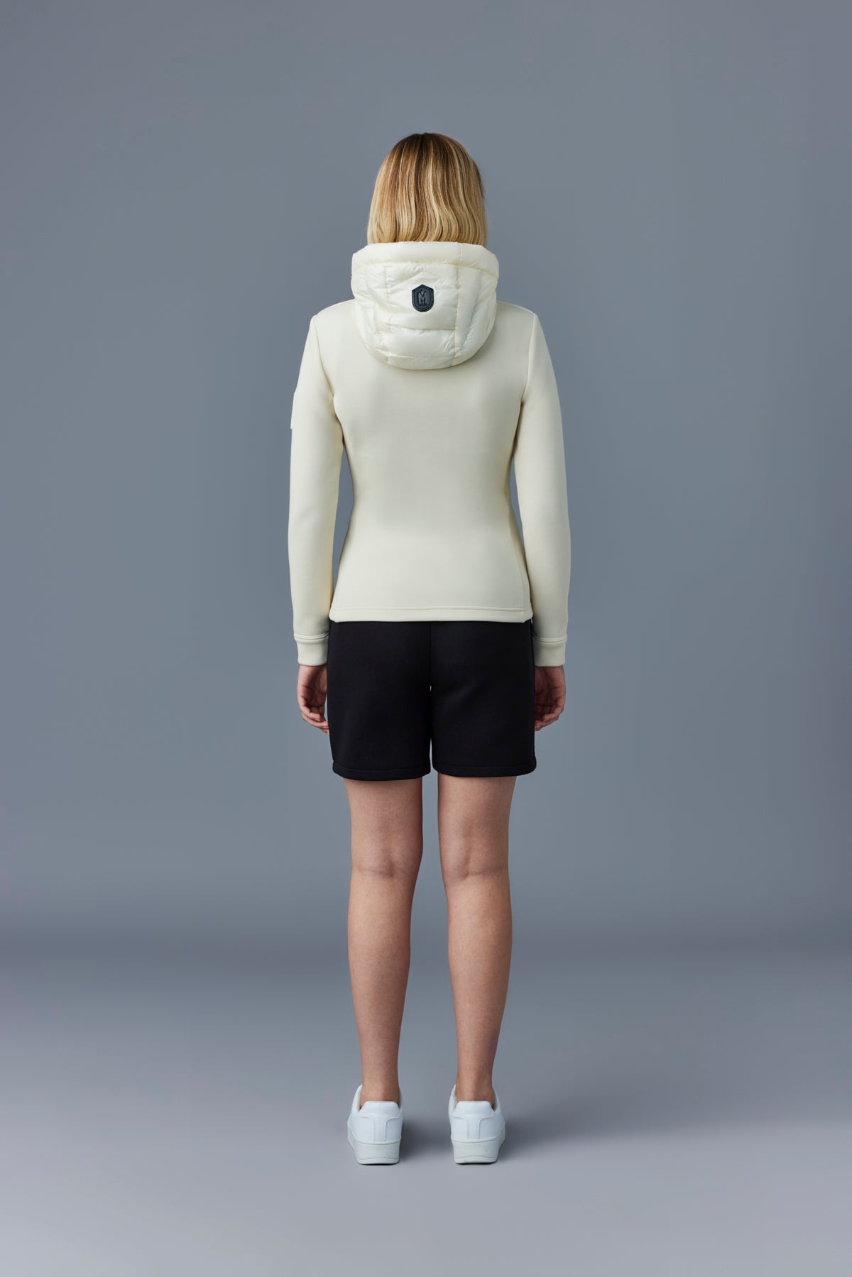 Della quilted hooded jacket - Cream