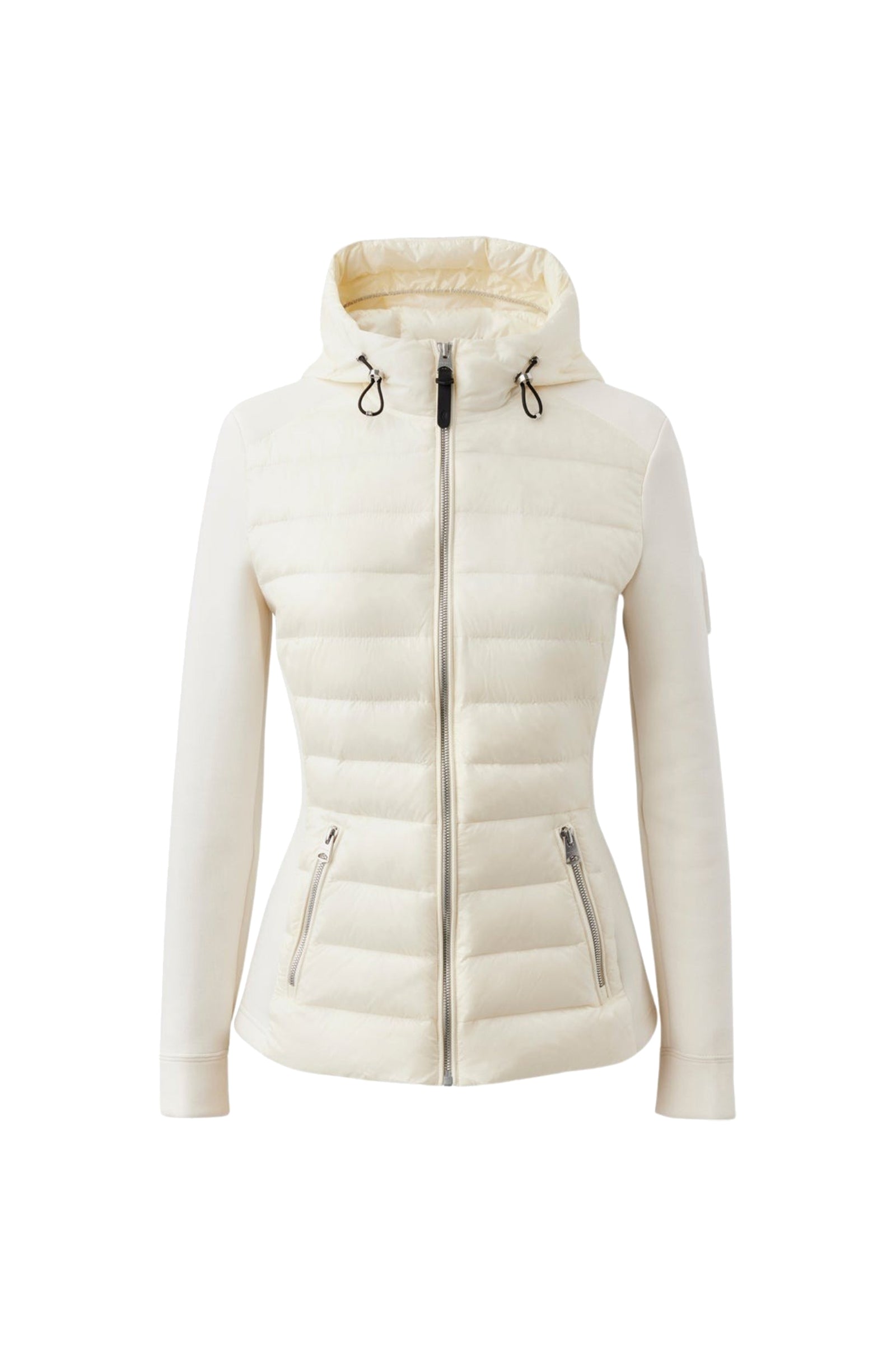 Della quilted hooded jacket - Cream
