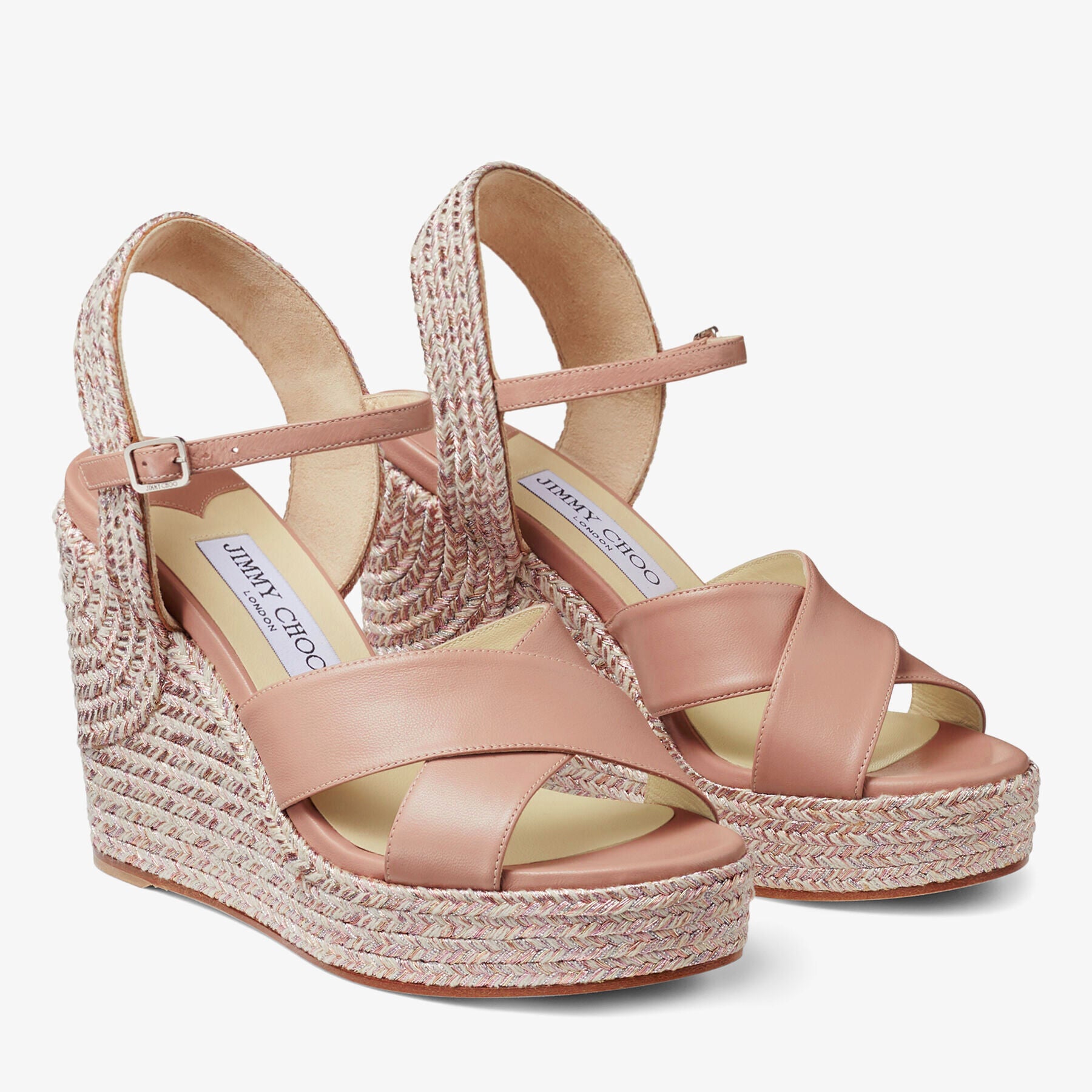 ZNO STOCK 0 / Reco 150 BALLET PINK Casual Wedge DELLENA 100