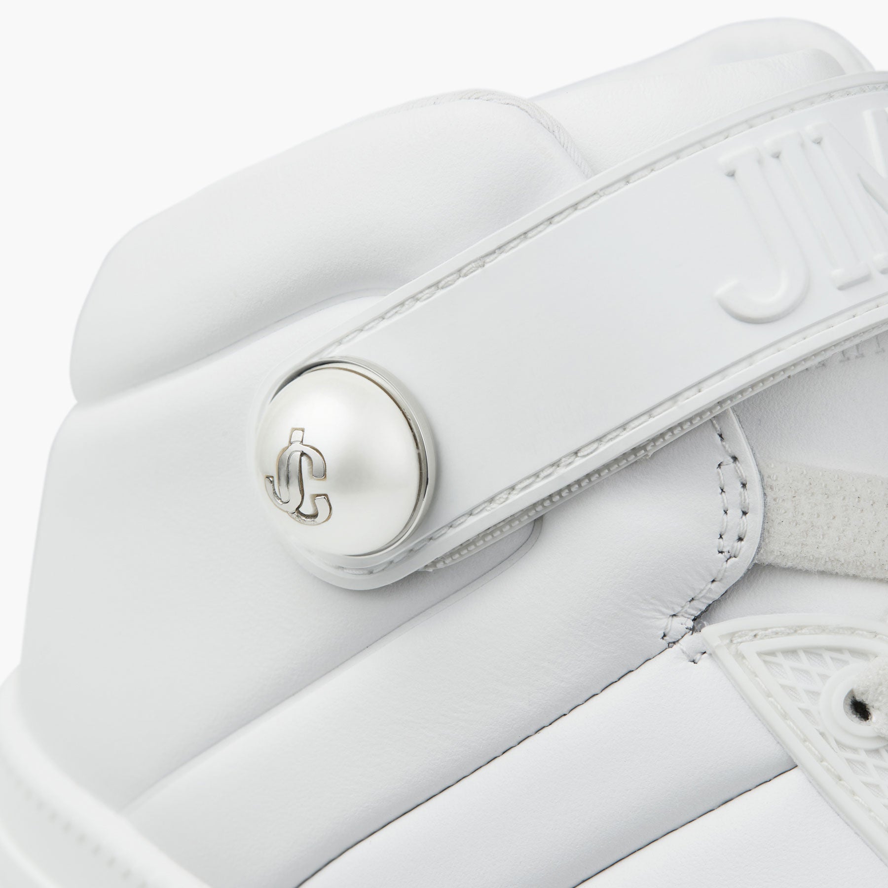 Sneakers Del à plateforme 80 en cuir - White Mix