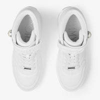 Sneakers Del à plateforme 80 en cuir - White Mix