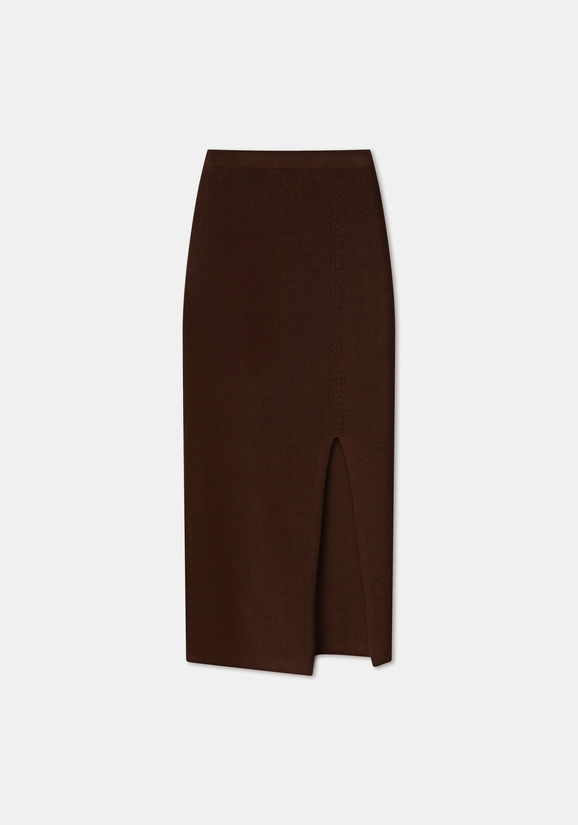 Delos maxi skirt - Chocolate