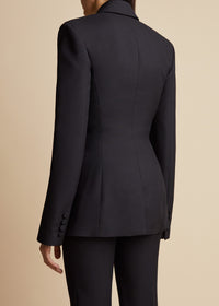 Delphine blazer in wool - Black