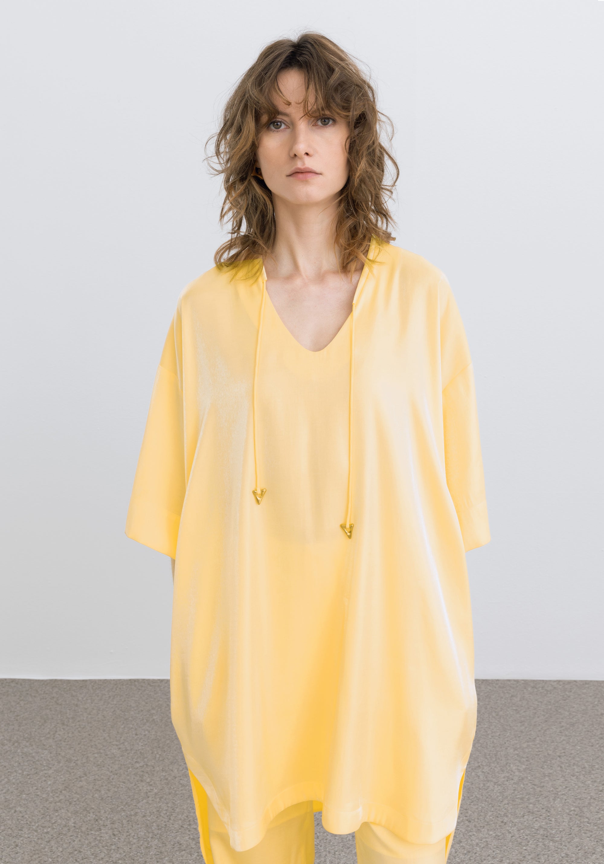 Robe Destino à manches courtes - Ananas