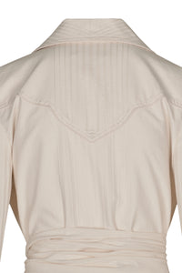 White / Welcome To The City Trenchcoat