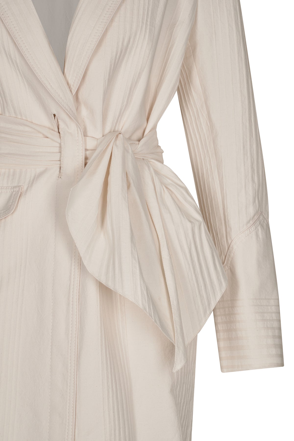 White / Welcome To The City Trenchcoat