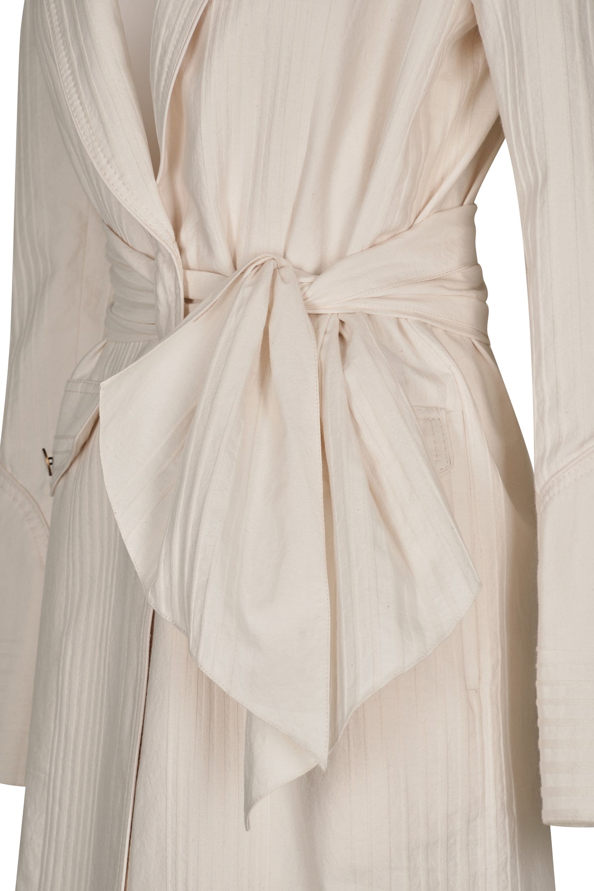 White / Welcome To The City Trenchcoat