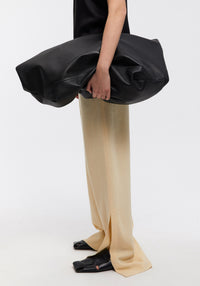 Detti trousers with wide lapels - Cream