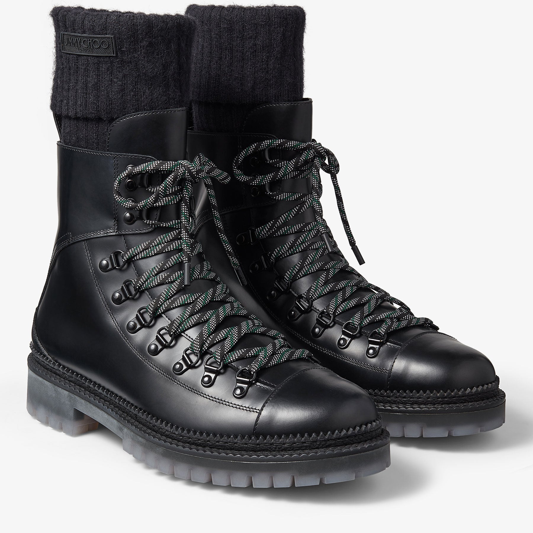 Bottes Devin en cuir - Black