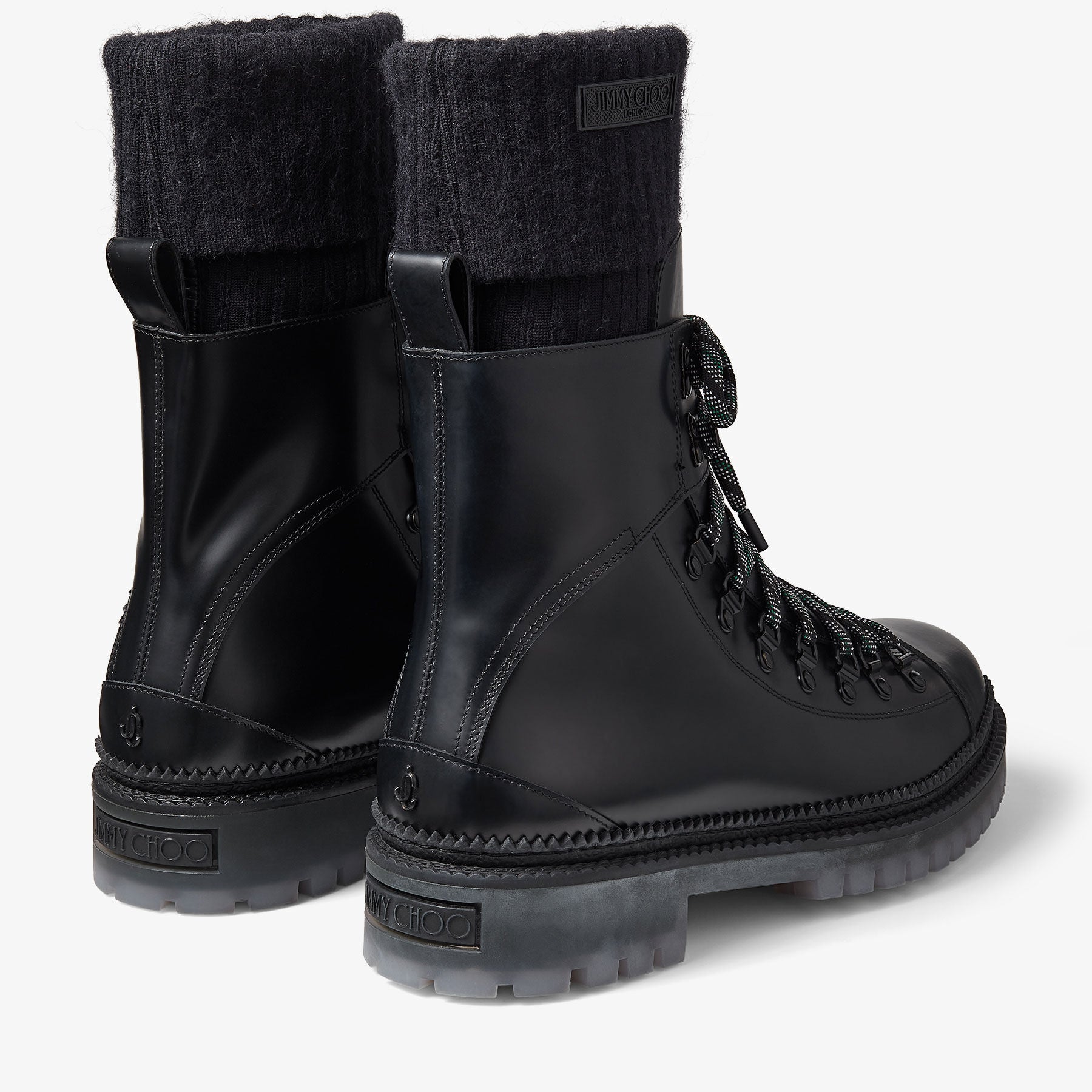 Bottes Devin en cuir - Black