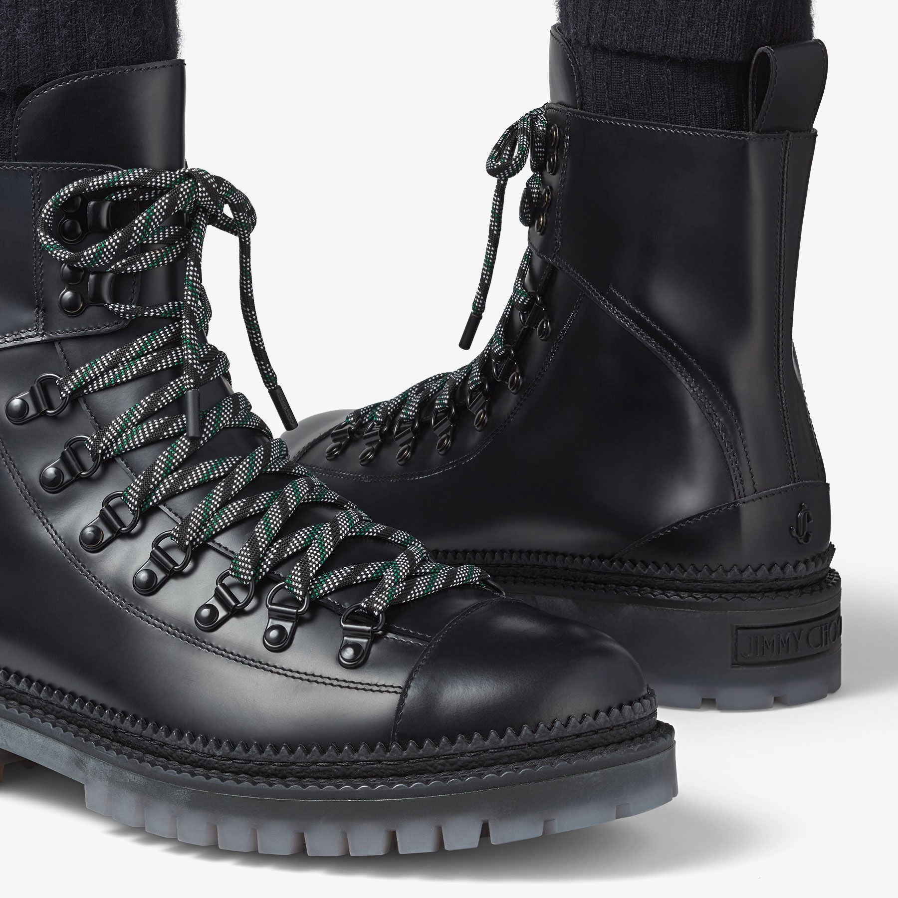 Bottes Devin en cuir - Black