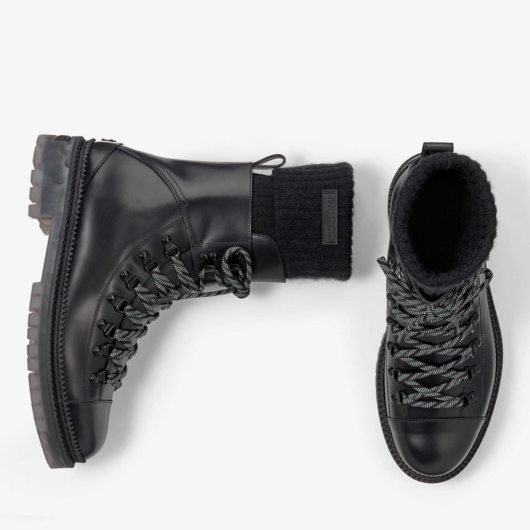 Bottes Devin en cuir - Black