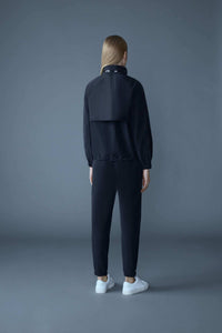 Navy Ladies Rainwear Jacket