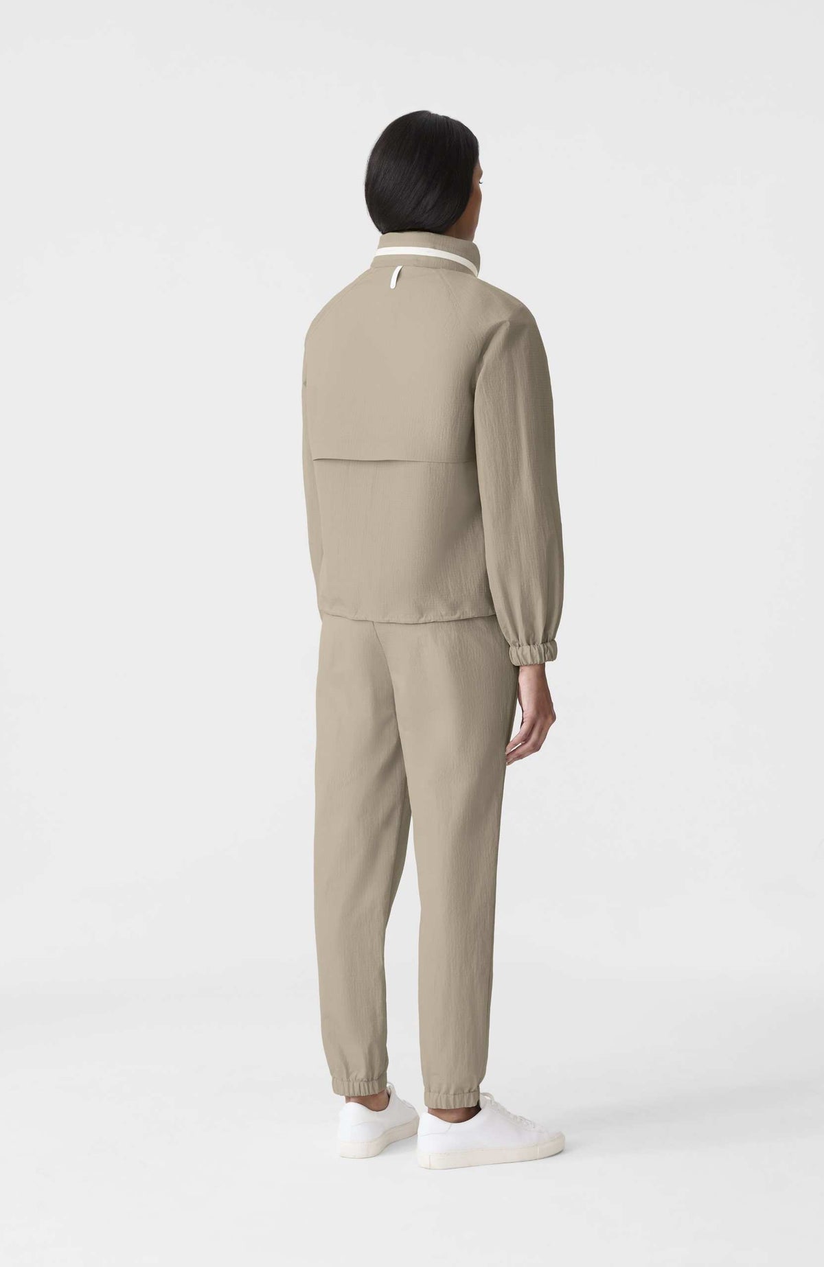 Taupe Ladies Rainwear Jacket