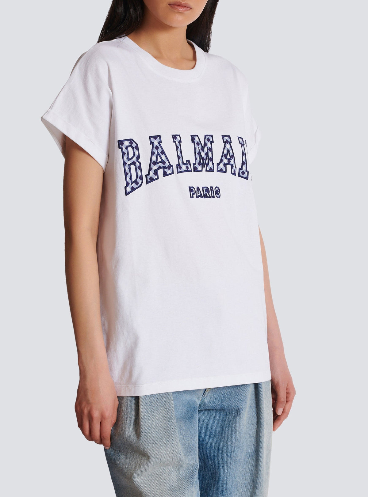 T-shirt Balmain Paris - Blanc