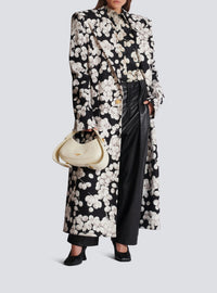 Chemise en jacquard à motif raisin - Noir & Blanc