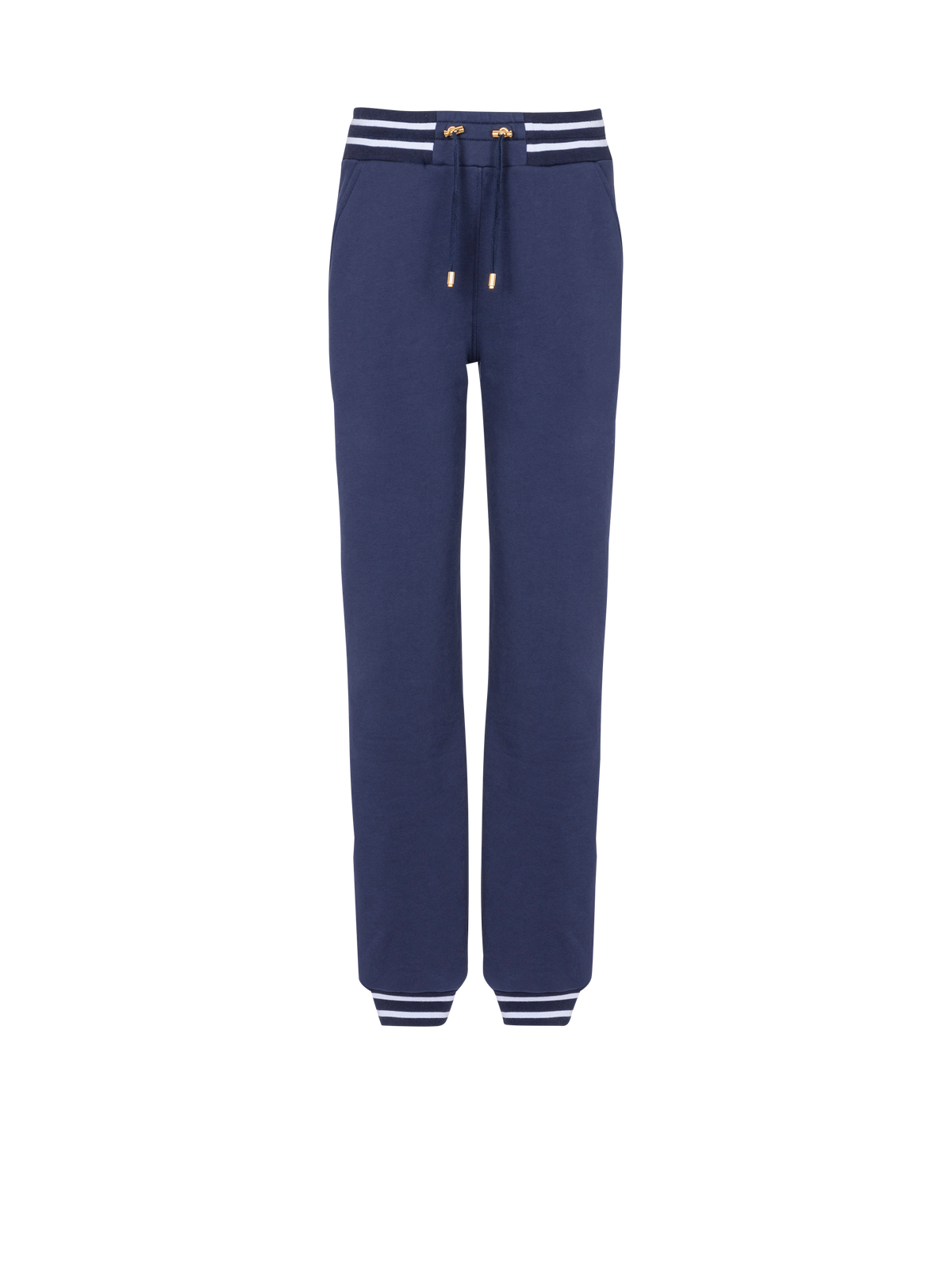 Pantalon de survêtement Balmain vichy - Marine