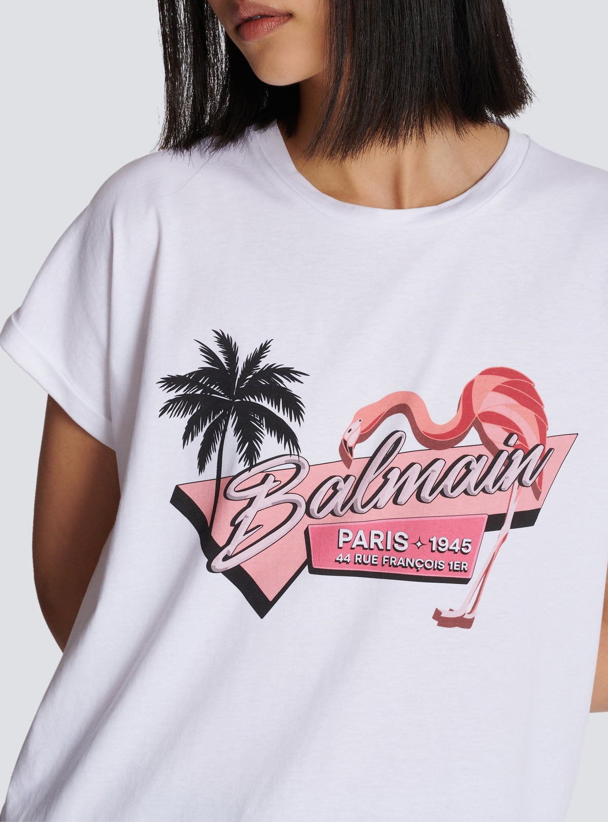 T-shirt imprimé Flamant Rose - Multicolore