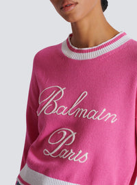 Pull en maille - Rose & Blanc