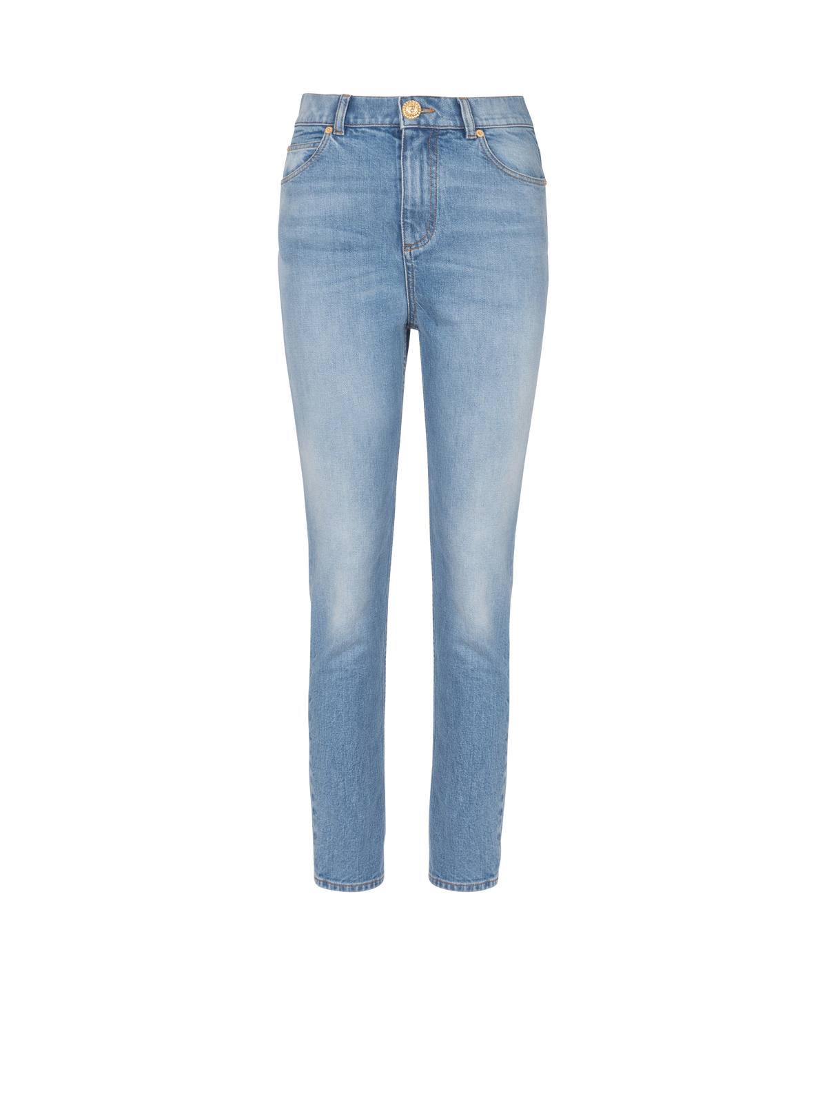 Jean bleu clair 5 poches - Bleu Jean