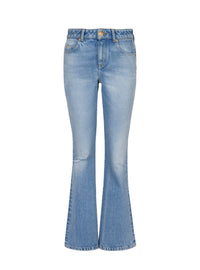 Pantalon flare en denim - Bleu Jean Clair