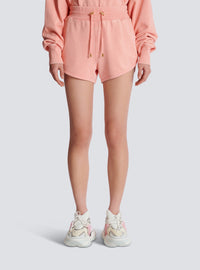 Short avec broderie balmain vintage - Saumon  &  Saumon
