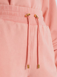 Short avec broderie balmain vintage - Saumon  &  Saumon