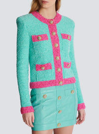 Veste en maille - Multicolore
