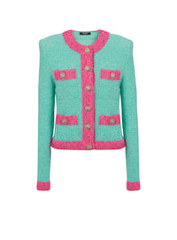Veste en maille - Multicolore
