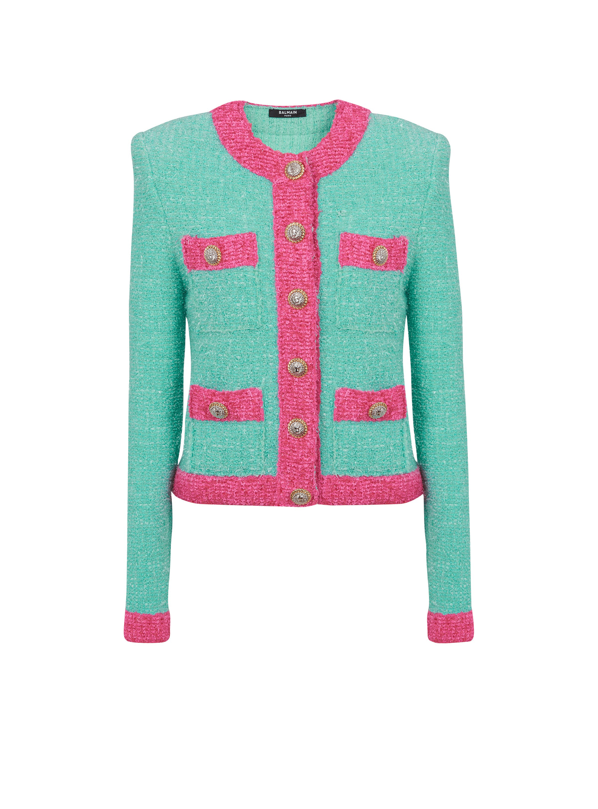 Veste en maille - Multicolore