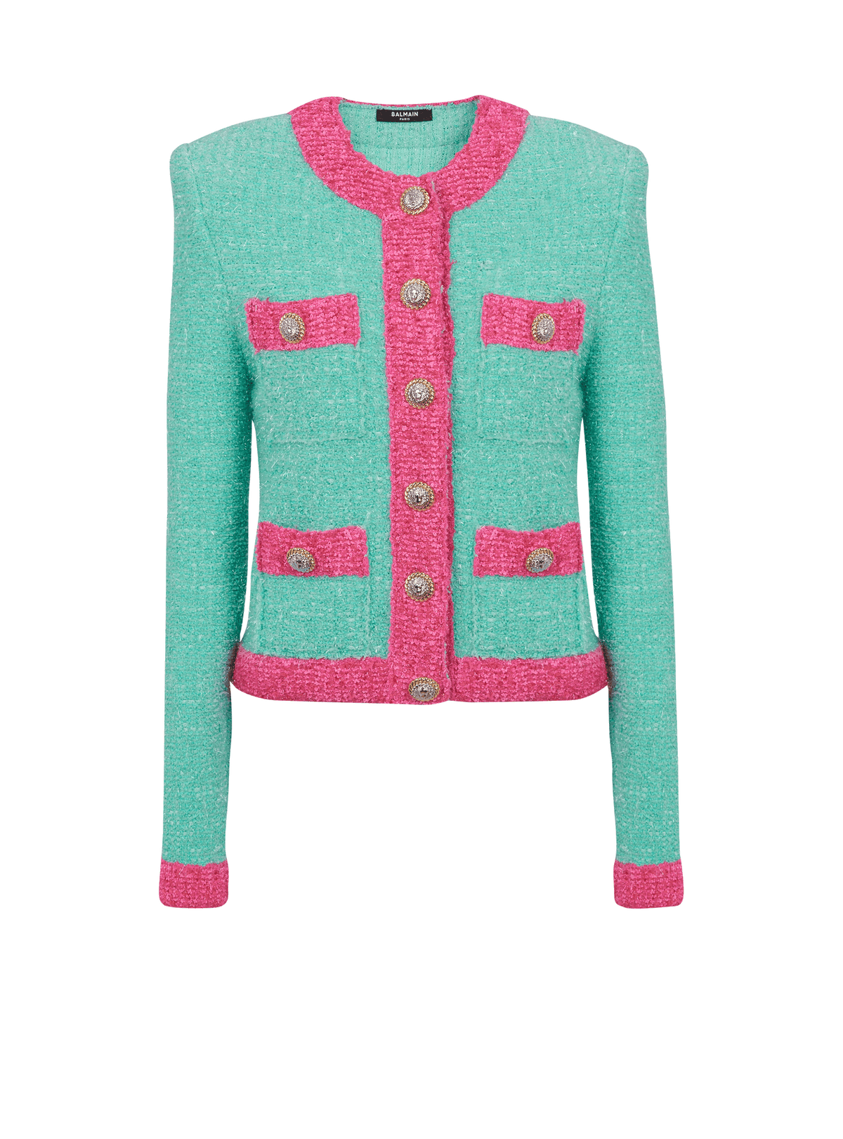 Veste en maille  - Multicolore