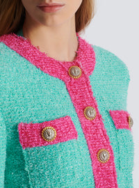 Veste en maille  - Multicolore