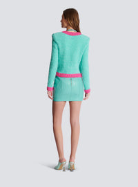 Veste en maille  - Multicolore
