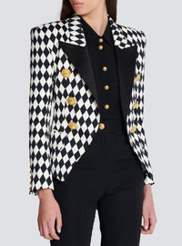 6-button jacket - Black & White
