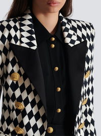 6-button jacket - Black & White