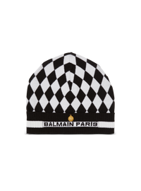 Bonnet balmain diamond - Noir & Blanc